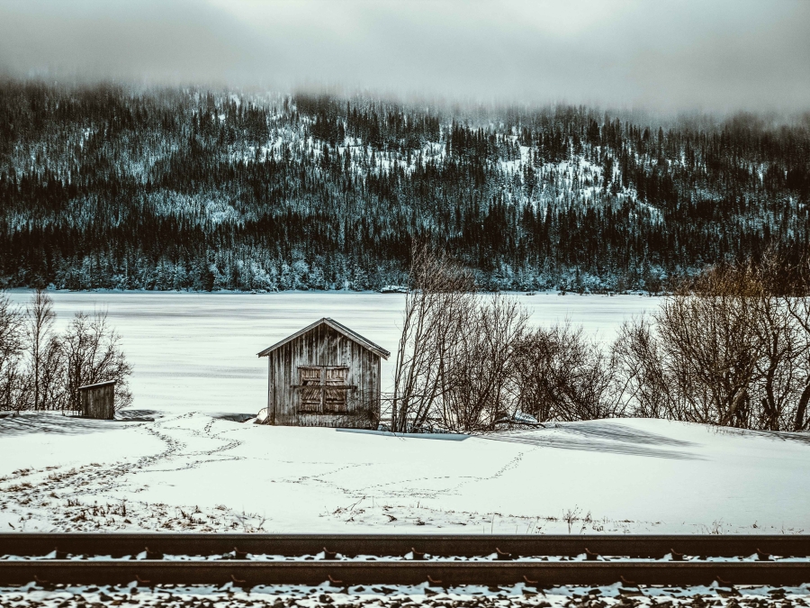 Mystiskt landskap i Åre.